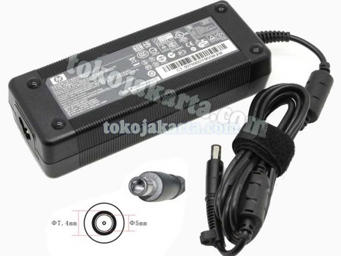 Original AC Adaptor Laptop HP-COMPAQ 18.5V 6.5A 120W/ PPP017H, 384023-002, 391174-001, 391174-001, OW121F13/ 7.4*5.0mm With Pin Termasuk kabel power (ADRH11)