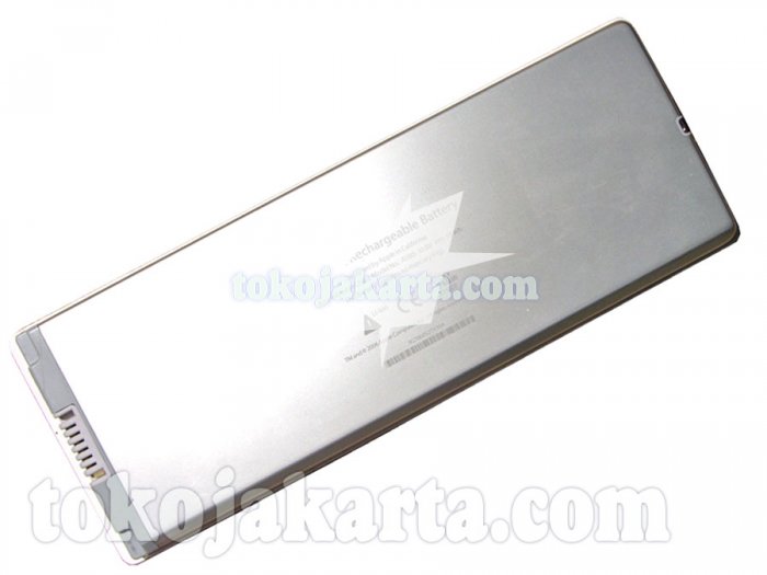 Original Baterai Apple Macbook 13 inch A1181, A1185, MA561, MA561FE/A, MA561G/A, MA561J/A, MA561LL/A, MA566, MA566, MA566FE/A, MA566G/A, MA566G/A, MA566J/A, MA566J/A (White/Silver-55WH-14247F)