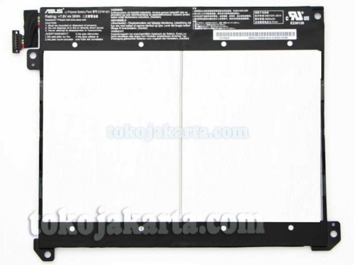 Original Baterai Laptop Asus Transformer Book T300CHI T302CHI T302CA Series/ C21N1421 0B200-01520000 2ICP3/84/129 (38WH-14193)