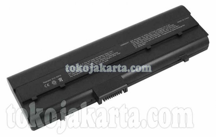 Replacement Baterai Laptop DELL Inspiron 630m, 640m, Inspiron E1405 / XPS M140 Series / Y4493, 312-0373, UG679, 312-0450, DH074, 312-0451, 451-10284, 451-10285, 451-10351, C9551, RC107, TC023, Y9943 (6600mAH - 9 Cell)
