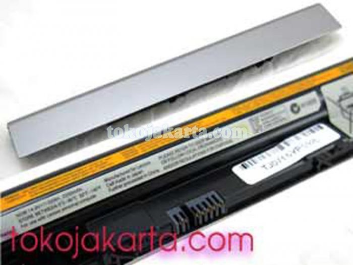 Original Baterai Laptop LENOVO IdeaPad S300 S310 S400 S405 S415 Touch Series/ L12S4Z01, L12S4L01, 4ICR17/65 (14.8v 32Wh -Silver)
