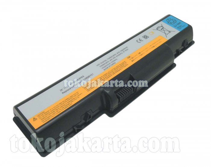 Replacement Baterai Laptop Lenovo Ideapad B450, B450A, B450L Series / L09M6Y21, L09S6Y21 (4400mAH)