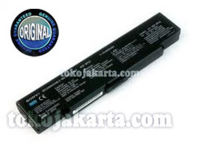 Original Baterai Laptop Sony VGP-BPL2, VGP-BPL2C, VGP-BPS2, VGP-BPS2A, VGP-BPS2B, VGP-BPS2C  Battery (Black 5200mAH)