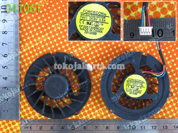 Fan Laptop IBM Lenovo B450 For Discrete Video Card / Integrated Graphic Chipset  Series / DFS551305MC0T F8V1 (041061)