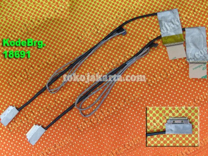 Kabel Flexible LCD Laptop Toshiba Satellite C850 C850D C855 C855D Series / Laptop LVDS Cable 6017B0361601 (18691)