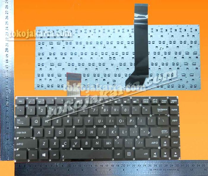 Keyboard Laptop ASUS A46 A46C A46CA A46CB A46CM K46 K46C K46CA K46CB K46CM K46E S46 S46C S46CA S46CB S46CM Series/ AEKJCU00010, 0KNB0-4104US00, OKNB0-4104US00, MP-12F33US-920, AS446US1 (Black without Frame - 15093P)