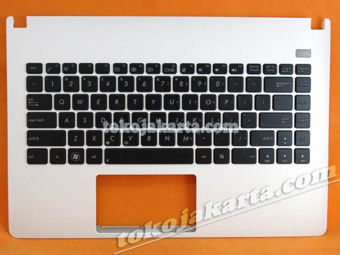 Keyboard Laptop Asus X401 X401A X401U Series/ 0KNB0-4100US00, MP-11L93US-920, AEXJ1U00010, CNYB0KNB0-4100US0011 (White with Frame)