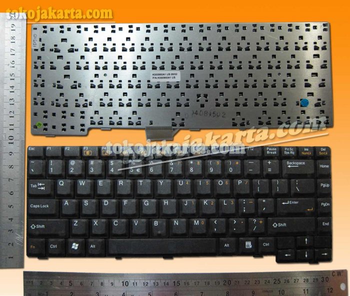 Keyboard Axioo 80-56P10-011-3, K000950A1 UI, MP-01503 US Series (Black)