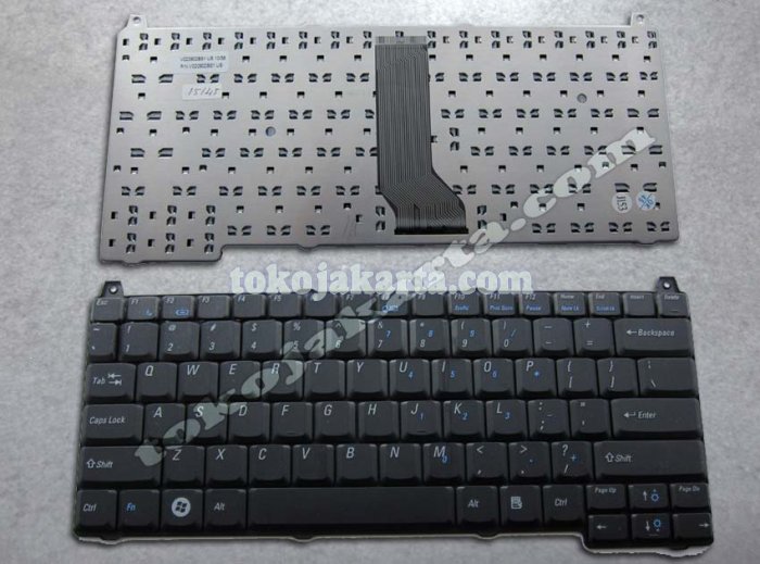 Keyboard Laptop DELL Vostro 1310, 1510, 2510, 1320, 1520 Series (Black)