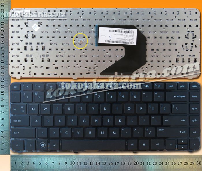 Keyboard Laptop HP Pavilion G4-2000 Series/ AER33U00110, MP-11K63US-910,  MP-11K63US-920 (Black With Frame Win8/ 15517F)