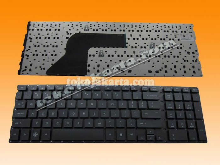 Keyboard Laptop for HP Probook 4510S, 4515S, 4710S Series (Black)