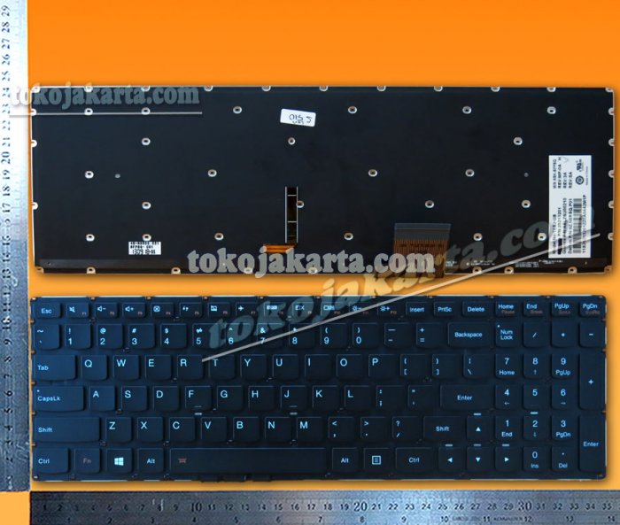 Keyboard Laptop IBM Thinkpad Lenovo S510 Series/ S510	T6B2-US, 25213201, NSK-BFPSQ, AELZBU00210, 9Z.N8RBQ.P01 (Blck WithOut Frame Backlit-15324P)
