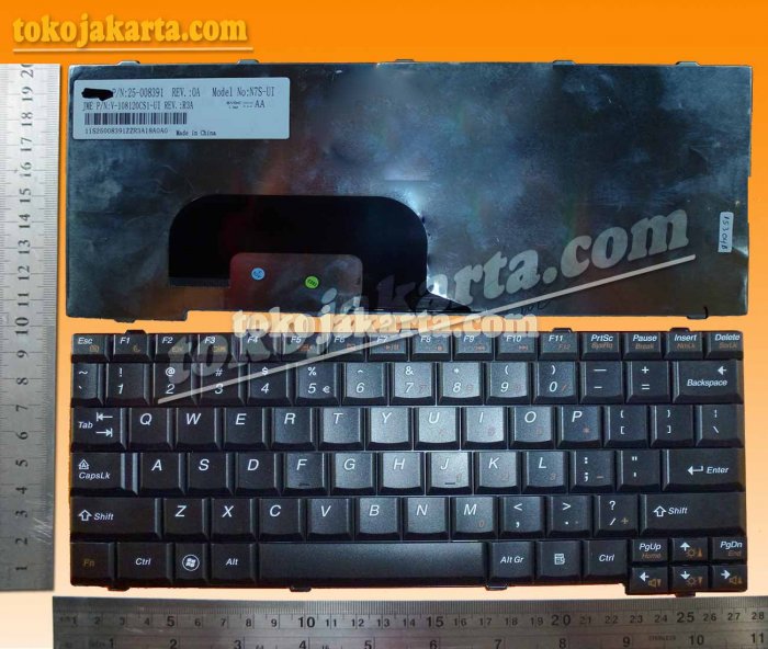 Keyboard Laptop IBM Lenovo S12 Series/ 25-008418, N7S-US, V-108120AS1-US VE1 R3A (Black-15304B)