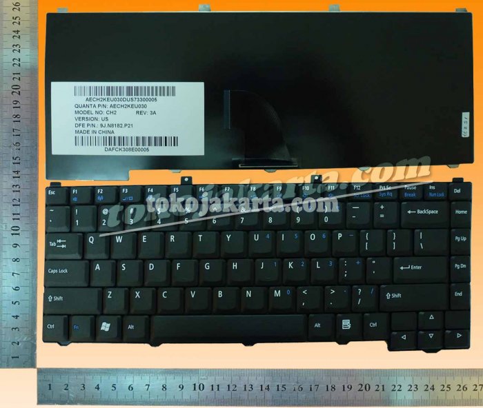 Keyboard Laptop NEC Versa E3100, L2101 Series (Black-15991)