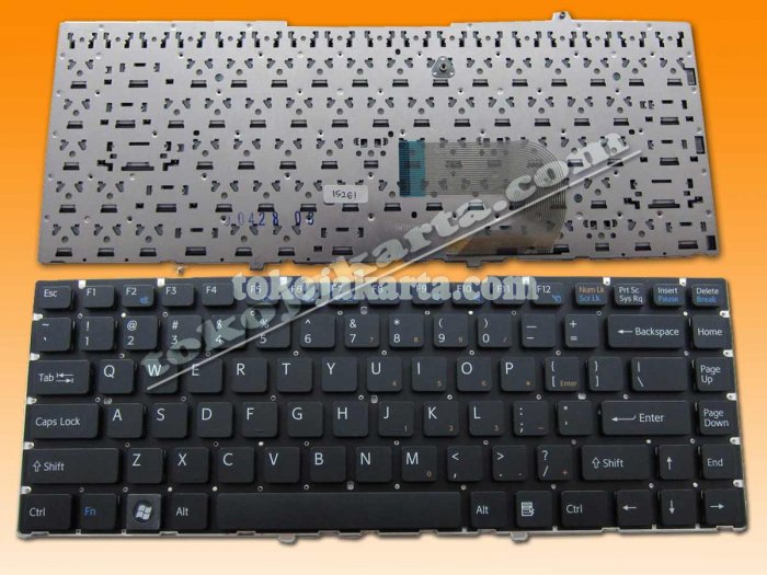 Keyboard Laptop for Sony VGN-FW Series ( Black)