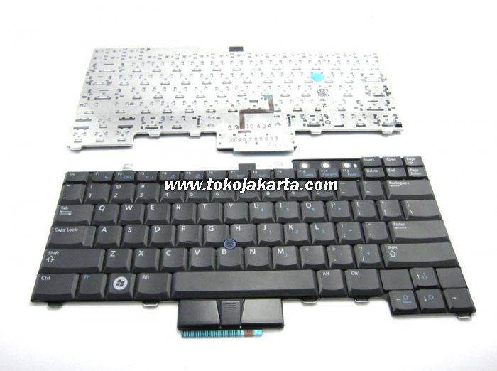 Keyboard Laptop Dell Latitude E5400, E5410, E5500, E5510, E5500, E6400, E6410, E6500, E6510 Series/ Precision M2400, M4400, M4500 Series (Black)