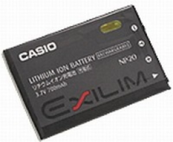 Replacement Baterai Camera NP-20 / NP20 Compatible for Casio Exilim Card EX-M / EX-S /EX-Z & Casio EXILIM SV-AS10PP-S Series