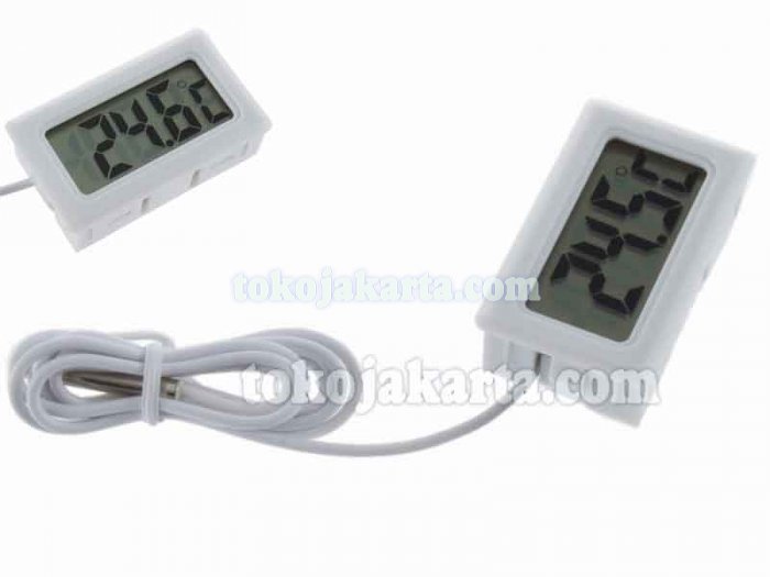 Elektronik Digital Thermometer Probe White/ alat mengukur suhu (26002)