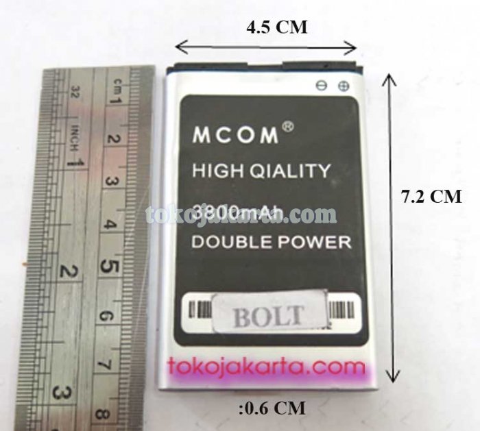 Baterai BOLD 4G MF90 Double Power 3.7v 3800mAH 12.25Wh / LT3723T42ph (14961)