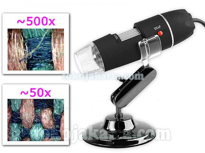 Digital Microscope USB 8 LED Light Digital Microscope Endoscope Camera 50-500X (109501)