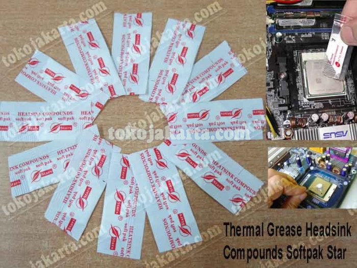 Thermal Grease Headsink Compounds Softpack Red Star (TS2011)