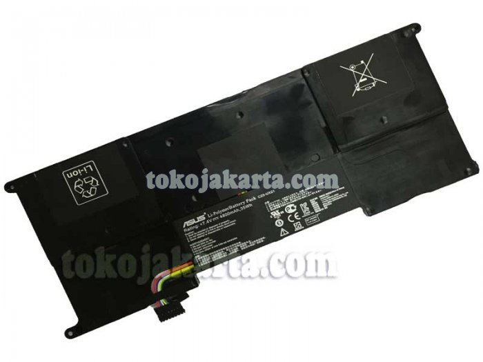 Original Baterai Laptop Asus Zenbook UX21 UX21A UX21E UX31 UX31E Ultrabook Series/ C23-UX21 (35WH-14179)