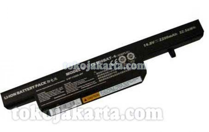 Original Baterai Laptop Axioo CLEVO C5500BAT, C5500BAT-4, 6-87-C550S-4YF  (14.8v - 2200mAH/14355)