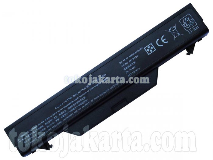 Replacement Baterai Laptop HP Probook 4510s, 4515s, 4710s Series / HSTNN-ib2c, HSTNN-IB88, HSTNN-IB89, HSTNN-iboc, HSTNN-LB88, HSTNN-OB88, HSTNN-OB89, HSTNN-W79C-7, HSTNN-XB89, NBP8A157B1, NZ375AA (65Wh - 8 Cell)