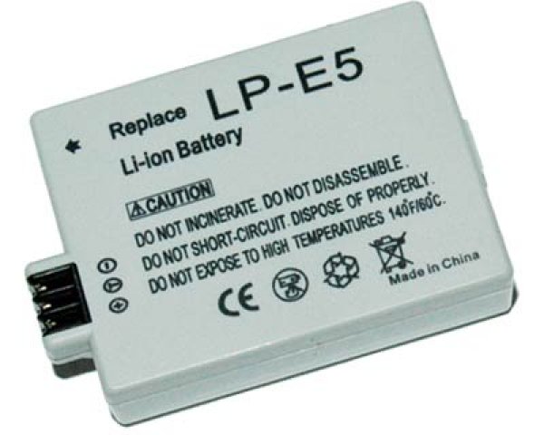 Replacement Baterai Camera LP-E5 / LP - E5 Compatible for Canon EOS Series