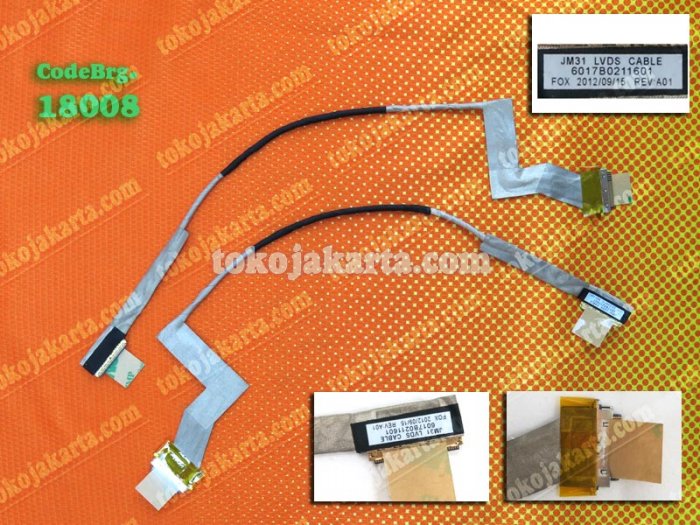 Kabel Flexible LCD Laptop Acer Aspire 3410 3810T 3810TG 3810TZ Series / 6017B0211601 JM31 (18008)