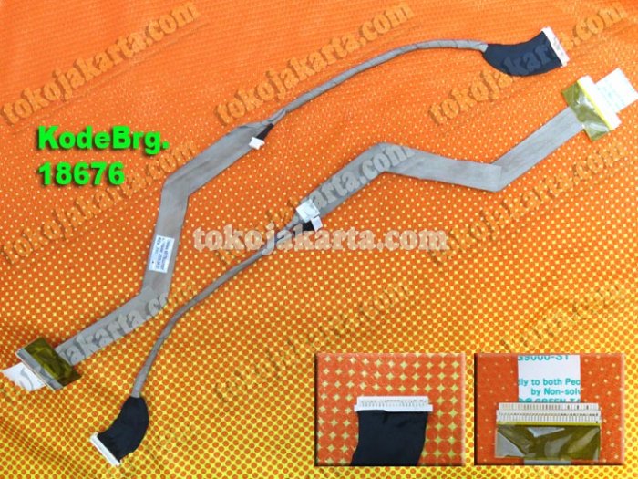 Kabel Flexible LCD Laptop Toshiba Satellite A500 A505 A505D LCD 16 inch Series / Laptop LVDS Cable 6017B0201901 (LCD-18676)