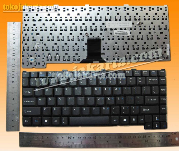 Keyboard Laptop Haier H40 Series / K0315C6A1, 1008000100 (Black)