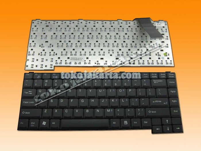 Keyboard A-NOTE / CLEVO / ZYREX H P200, N35BS1, N34AS1, N341C2, Samsung A10 Series (Black)