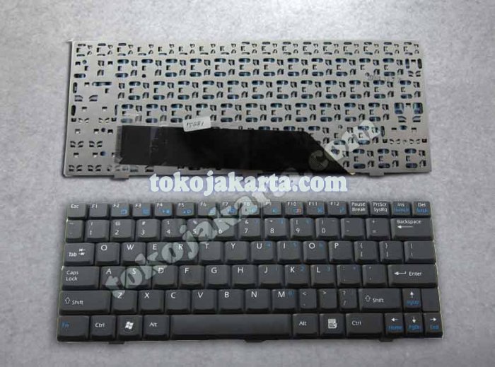 Keyboard Laptop ADVAN Vanbook P1N-46120 P1N-46120s, PiN-46125, P1N-46125, P1N46125 Series / V022322AS1 (Black/15281)