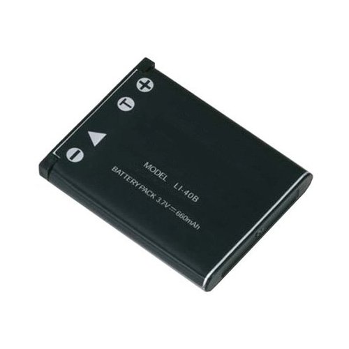 Replacement Baterai Camera LI-40B / LI40B Compatible for OLYMPUS DIGITAL SLIM D-630 / FE-5500 / IR-300 / SP-700 / X-600 Series