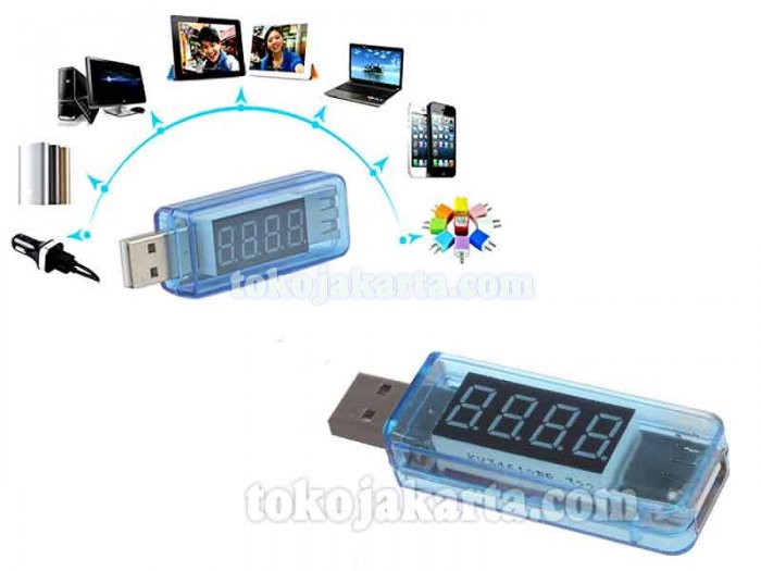 USB Charger Doctor/ USB Multimeter Tester Current and Voltage (Blue - 30006)