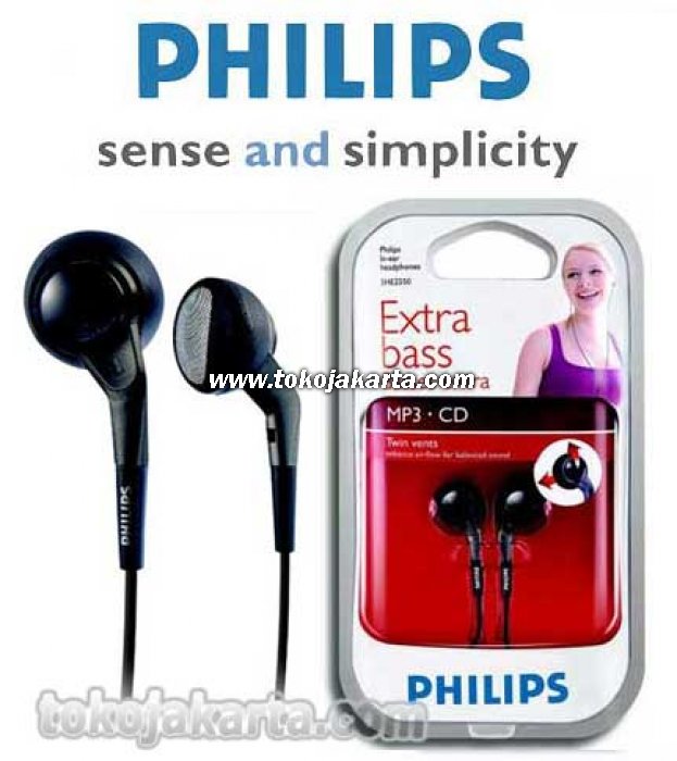 Philips SHE2550 / SHE 2550 Extra Bass - Stereo Earphones
