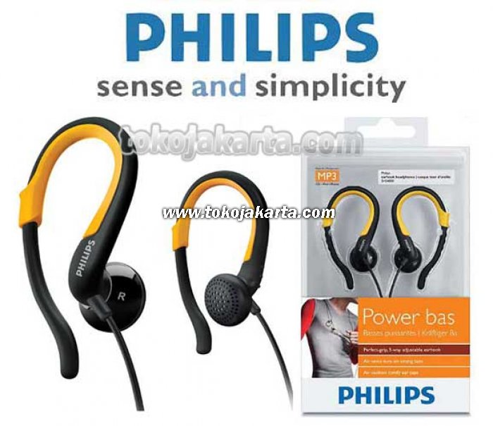 Philips SHS4800 / SHS 4800 Power Bass - Stereo Earphones